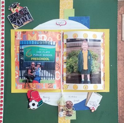 Back to school
6th April, "The Study: - School layout 
