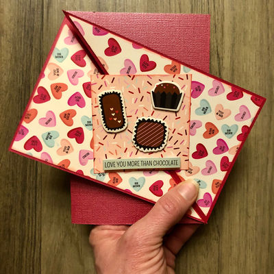 Gate style Valentine’s Day Card
