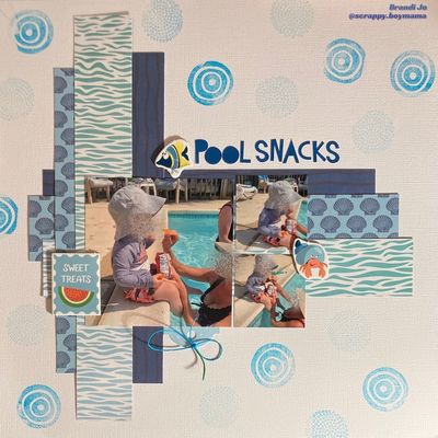 Pool snacks 
March 20th challenge 
