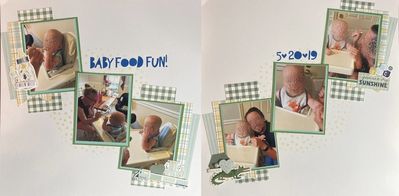 Baby food fun 
January 16th challenge 
