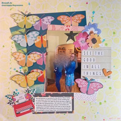 See the good in all things
April 5th
