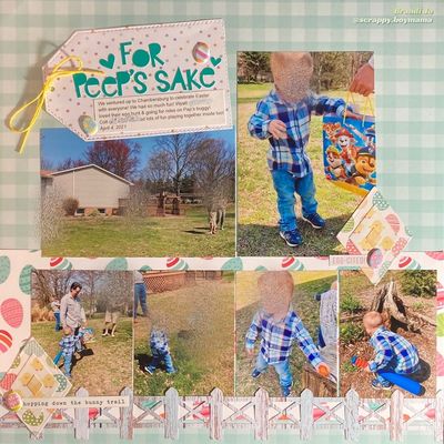 for peeps sake 
April 3rd
