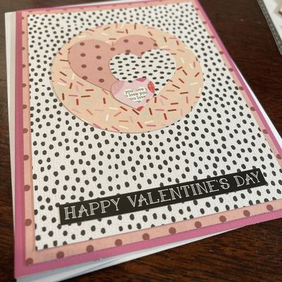 happy Valentines day
January card challenge 
