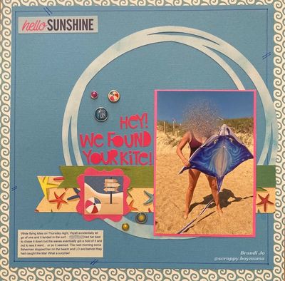 Hey! We found your kite!
April 24th 
