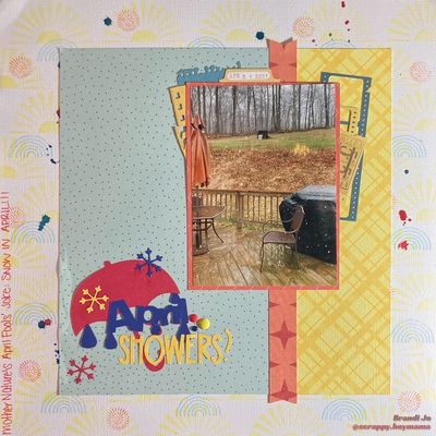 April showers 
April 1 challenge 
