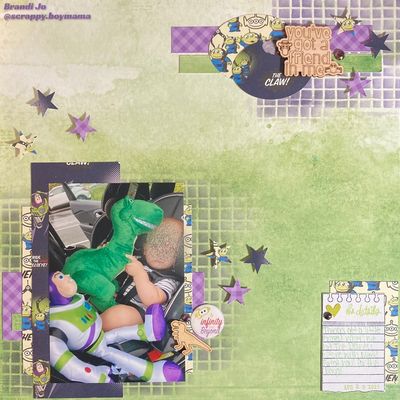 you’ve got a friend in me 
February 3 challenge 
