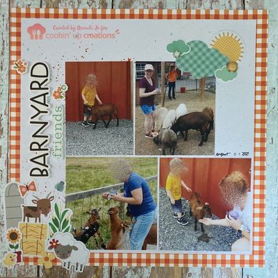 Barnyard friends 
June 26th challenge 
