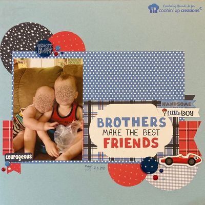 brothers make the best friends
August 28th challenge 
