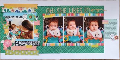 June 3 2023 Challenge
About my daughter's first time eating solids!
