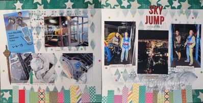 June 24 Sketch with scraps
